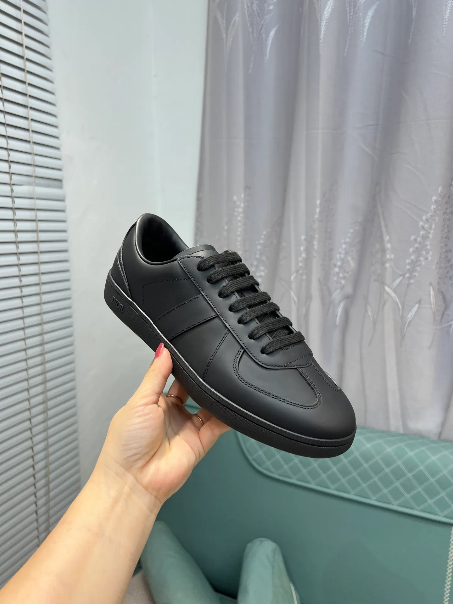 Men's men's shoes 💰560〖Audio⁠Di‎〗Dior2025⁠new‎ B01 training⁠德‎shoes Material⁠surface‎: layer⁠head‎leather⁠cow‎+lining cowhide‎ TPU original bottom⁠large⁠version‎ code number‎: male 39-45 <Male 38 46 done>